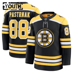 Boston Bruins tröja Fanatics Premium David Pastrnak 2024-25 Svart Hemma - NHL Tröjor Barn